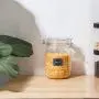 Bouteilles en verre de rangement pour cuisine, boîtes hermétiques 32oz avec couvercle rabattable, parfaites pour la conservation, les céréales, les pâtes, le sucre, les haricots (étiquettes & marqueur à craie) - Jeu de 4