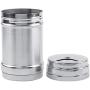 Spice Jar Stainless Steel Seasoning Storage Box Round Small Holes Kitchen Tool for Spice Salt Sugar Cruet Pepper