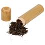 Tea Jar, Round Shape Portable Handmade Natural Bamboo Tea Jar Storage Holder Coffee Container Box Organizer Pot(2.512)