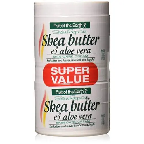 Fruit Of The Earth Bogo Cream Shea Butter/Aloe 4 Ounce Jar (118ml) (6 Pack) Fruit Of The Earth Bogo Cream Shea Butter/Aloe 4 Ounce Jar (118ml) (6 Pack)