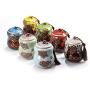 Tea Container Ceramic Sealed Cans Food Storage Jar Spice Sugar Bowl Household Tea Coffee Storage Bottles & Jars,7