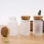 HMANE HMANE 3 Pack 90ml/3fl.oz Mini Frosted Glass Storage Jars Food Sealed Bottle Storage Tank Heat-Resistant Moisture-Proof
