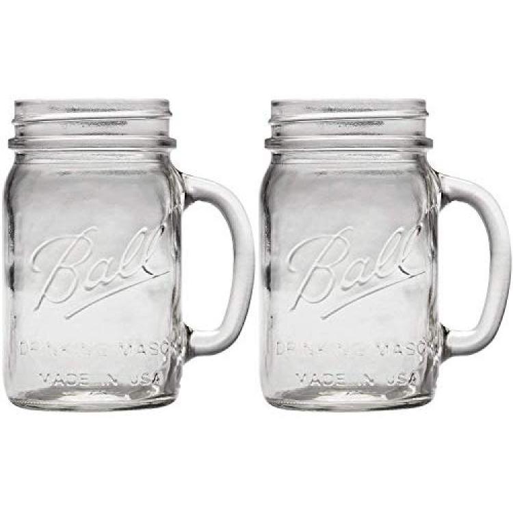 Ball 1440065500 Mason Jar, 24 oz Capacity, Glass