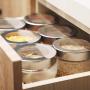 Jars for Scrubs, Transparent Storage containers with lid Versatile Durable Mason jar Round Glass Pot-C 1700mlx2
