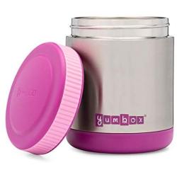 Yumbox Zuppa - Wide Mouth Thermal Food Jar 14 oz. (1.75 cups)- Triple Insulated Stainless Steel Food Container - Stays Hot 6 Hours or Cold for 12 Hours - Leak Proof - in Bijoux Purple