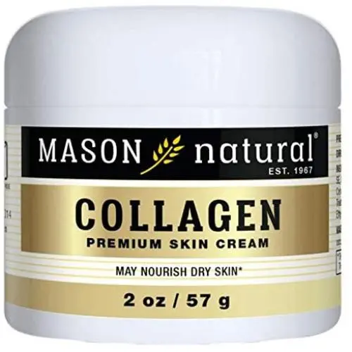 Mason Vitamine Kollagen Schönheitscreme 100% Reines Kollagen, Birnen Duft, 2-Ounzen-Gläser (Pack von 2)