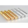 6PCS 5ml/0.17oz Empty Refillable Gold Coating Glass Essential Oil Roller Bottles Sample Packing Vial Cosmetic Jar Container Holder For Perfume Lip Oil Aromatherapy Essential Oil
