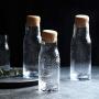 Yl Ly Glass Storage Bottle With Lid Storage Tank Tea Storage Bottle Household Dried Fruit Spice Sealed Cans Snack Cans Trumpet