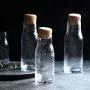 Yl Ly Glass Storage Bottle With Lid Storage Tank Tea Storage Bottle Household Dried Fruit Spice Sealed Cans Snack Cans Trumpet