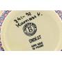 Polish Pottery 8-inch Jar with Lid and Handles (Fire Poppies Theme) Signature UNIKAT + Certificate of Authenticity