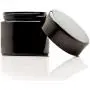 Infinity Jars 100 ml (3.3 fl oz) Black Ultraviolet Refillable Empty Glass Screw Top Jar 3-Pack Infinity Jars 100 ml (3.3 fl oz) Black Ultraviolet Refillable Empty Glass Screw Top Jar 3-Pack