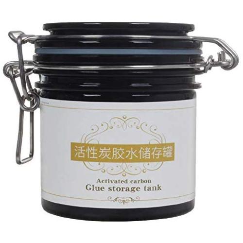 YWILLINK Activated Sealed Storage Tank Jar Container with Seal Buckle for Eyelash Extension Glue