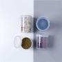 Kitchen Refrigerator Grain Storage Container Vacuum Transparent Plastic Milk Powder Nut Snack Coffee Bean Sealed Food Storage Box Food Dispensers