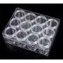 Contenants de Cosmétiques, 16 Pots de Cosmétiques Transparents en Plastique Réutilisables pour Voyage, Remplissage pour Crèmes/Poudres/Maquillage Minéral – Bouteilles de Cosmétiques (5g/5ml) Contenants de Cosmétiques, 16 Pots de Cosmétiques Transparents en Plastique Réutilisables pour Voyage, Remplissage pour Crèmes/Poudres/Maquillage Minéral – Bouteilles de Cosmétiques (5g/5ml)