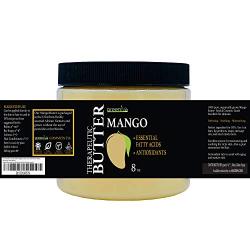 GreenIVe - 100% Pure Mango Butter- All Natural - Fresh Sourced - Exclusively on Amazon (16 Ounce Jar)