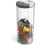 Kaffee Gator Glas Aufbewahrungskaraffe – Präsentationsglas für Kaffeebohnen und -gemahlene Kaffeebohnen mit Pop and Lock Deckel – 45 oz, 35 Nespresso Pods (Glas)