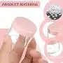 20 Pieces Round Pot Jars Plastic Cosmetic Containers Set with Lid for Liquid Creams Sample, 20 ml/ 0.7 oz (Pink Lid) 20 Pieces Round Pot Jars Plastic Cosmetic Containers Set with Lid for Liquid Creams Sample, 20 ml/ 0.7 oz (Pink Lid)