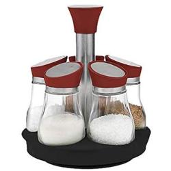 LQQGXLCondiment bottle, jar condiment storage box Spice jar, glass cruet, spice set, kitchen lid, food storage container, sugar bowl