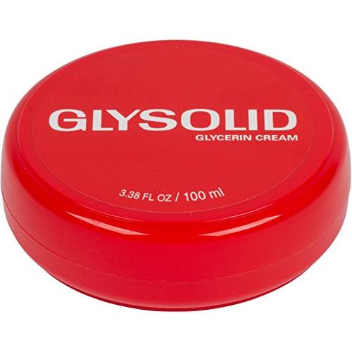 Glysolid Glycerin Skin Cream - Thick, Smooth, and Silky - Trusted Formula for Hands, Feet and Body 3.38 fl oz (100ml Jar)