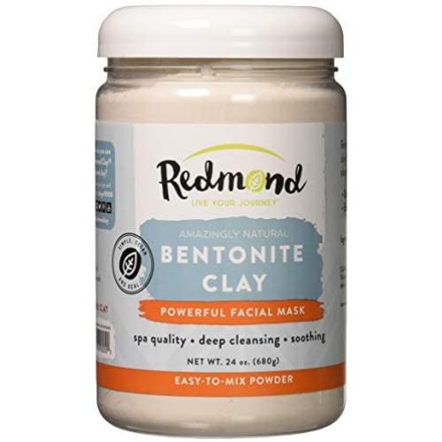 Redmond Clay - Bentonite Facial Mask , Soothing Mud Mask | Clay of 1000 Uses, 24 Ounce