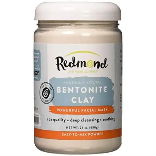 Redmond Clay - Bentonite Facial Mask , Soothing Mud Mask | Clay of 1000 Uses, 24 Ounce Redmond Clay - Bentonite Facial Mask , Soothing Mud Mask | Clay of 1000 Uses, 24 Ounce