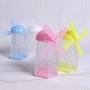 STOBOK Candy Holder Jar Plastic Windmill Shape Wedding Favors Container Sugar jar for Wedding Birthday Party Christmas Supplies 12pcs (Yellow)