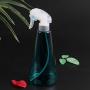 Plastic Spray Bottle, 17oz/500ml Empty Bottles, Water Bottle for Cleaning Solutions, Pump Refillable Mister Sprayer for Essential Oils, Alcohol, Air Freshening & Gardening