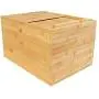 Nahrungsbehälter & Crock Lagerkorb Holzhause für Reis Lagerbox 10kg/15kg Küchen Getreidespeicher, Insektenschutz, Großraum-Reisbehälter