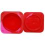 Cure Cube Non-Stick Silicone Storage Containers 3 Pack Assorted (3 Item Bundle)