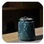 Retra Ceramic Tea Storage Box Tea Jars Home Decor Candy Jars Storage Container 8.511.5cm Spices Storage Box 1pcs,Peacock Blue Retra Ceramic Tea Storage Box Tea Jars Home Decor Candy Jars Storage Container 8.511.5cm Spices Storage Box 1pcs,Peacock Blue