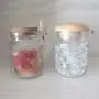 HugeDE 100ml Glass Bottles with Cork and Spoon Soy Sauce Jars Pot Powder Storage Containers HugeDE 100ml Glass Bottles with Cork and Spoon Soy Sauce Jars Pot Powder Storage Containers