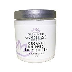 Natural Organic Body Butter – Handmade with Natural Ingredients – Shea Butter, Almond Oil, Coconut Oil and Cocoa Butter Body Moisturizer, Lavender Lemon