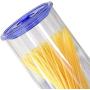 LOCGFF 3 Pack Glass Storage Jars with Sealed Lids, Bpa Free High Borosilicate Glass Cookies Jars, for Candy, Cookie, Rice, Sugar, Flour, Pasta, Nuts