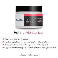 YEOUTH Retinol Cream Moisturizer 2.5% for Face with Hyaluronic Acid, Ginseng and Green Tea (4oz)