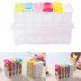 OKOKMALL US--6 Spice Jar Condiment Storage Shaker Seasoning Bottle Container Kitchen Food Box