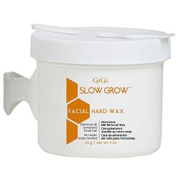 GiGi Slow Grow Facial Hair Removal 2-Step System from Fine to Coarse Hair with Papaya Extract, 4 oz