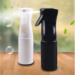 1Pcs 5oz Fine Mist Sprayers Empty Reusable Spray Bottle Plastic Misting Bottle Shampoo Bottle Styling Spray Bottle Fine Mist Sprinkler Hair Tool (Black)