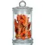 BESTONZON 5PCS Mini Round Clear Glass Spice Shaker Set Spices Storage Container Tea Storage Jar BESTONZON 5PCS Mini Round Clear Glass Spice Shaker Set Spices Storage Container Tea Storage Jar