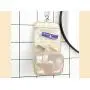 SacSage Hängende Reise-Kosmetiktasche für Damen und Herren, Wasserdichte Tragbare Duschtasche, Integrierter Qualitätsbügel, Badezimmer- und Kosmetikkafferschale (Beige)
