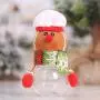 Weihnachts-Geschenkbox für Candy Jar, Flasche, Santa, Schokolade, Kekse – Farbige, dekorative, tragbare Weihnachts-Party für Kinder
