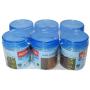 Milton Crisp And Clear, Round Storage Pet Jars Set Of 6 (100 ML)