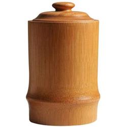Handmade Bamboo Moisture-proof Tea Storage Box/Container Tea Jar/Tea Sealed Can/Tea Canister/Tea Caddy/Tea Tin(Natural)
