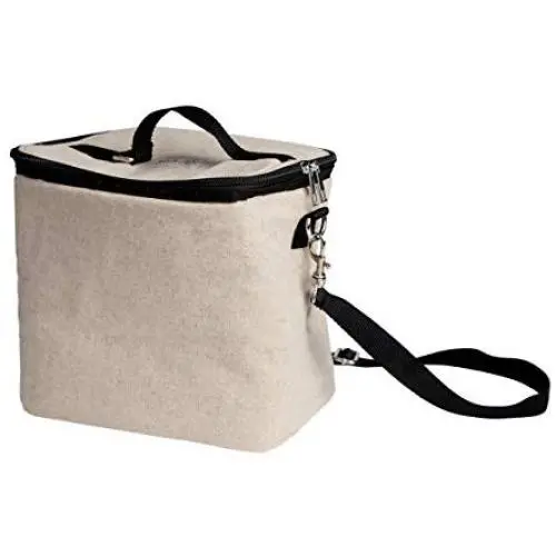 reCAP Mason Jars Lunch Bag – Pack & Go Isolier Lunchbox? Wiederverwendbare, Umweltfreundliche Glasbehälterbox für Meal Prep, Lunchpacken und Transport – Perfekt für Mason Jars