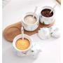 Mini Spice Jars Nordic household ceramic seasoning jar set kitchen supplies