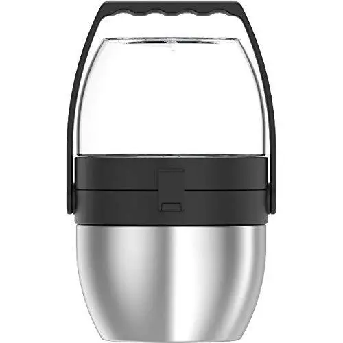 Thermos Dual Compartment Food Jar, Black Thermos Dual Compartment Food Jar, Black