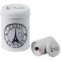 BESTonZON 6PCS Tinplate Tea Tin Candy Container Jars Tea Box Double Cover Tea Tin Storage (Random Color)