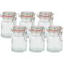 Apollo Glass Spice Jar, Set of 6