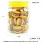 25-Pack 5ml Silicone Concentrate Container Non Stick Food Grade Hamburger Design Wax Storage Jar for Multi Use 25-Pack 5ml Silicone Concentrate Container Non Stick Food Grade Hamburger Design Wax Storage Jar for Multi Use