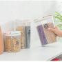Kitchen storage tank, plastic transparent compartment storage tank, food storage box
