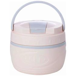 Maxam Double Wall Lunch Container, with Spoon and Bowl, 16oz